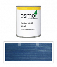 OSMO Dekorační vosk intenzivní odstíny 0.125 l Modrý 3125