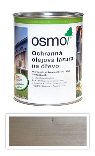 OSMO Ochranná olejová lazura 0.75 l Bazaltově šedá 903