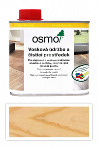 OSMO Vosková údržba a čistící prostředek 0.5 l Bezbarvý 3029
