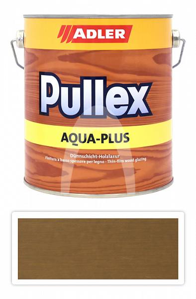 ADLER Pullex Aqua-Plus - vodou ředitelná lazura na dřevo 2.5 l Landstreicher LW 08/5