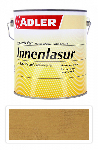 ADLER Innenlasur UV 100 - přírodní lazura na dřevo pro interiéry 2.5 l Heart Of Gold ST 01/2