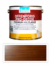 HERBOL Offenporig Pro Decor - univerzální lazura na dřevo 2.5 l Ořech 8405