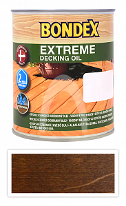 BONDEX Extreme Decking Oil - rychleschnoucí napouštěcí olej 0.75 l Ořech