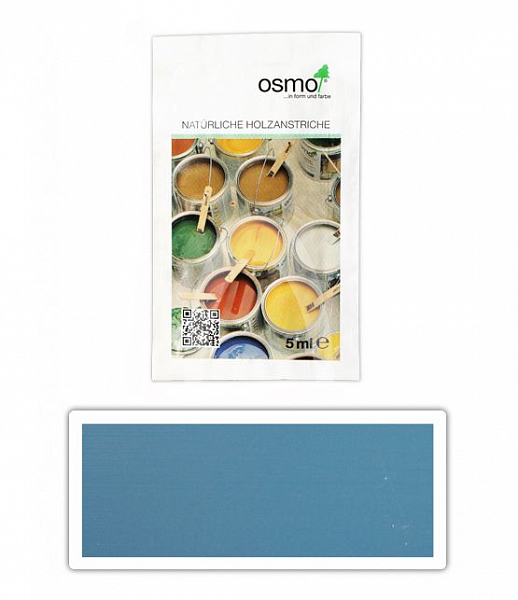OSMO Selská barva 0.005 l Holubí modř 2507 vzorek