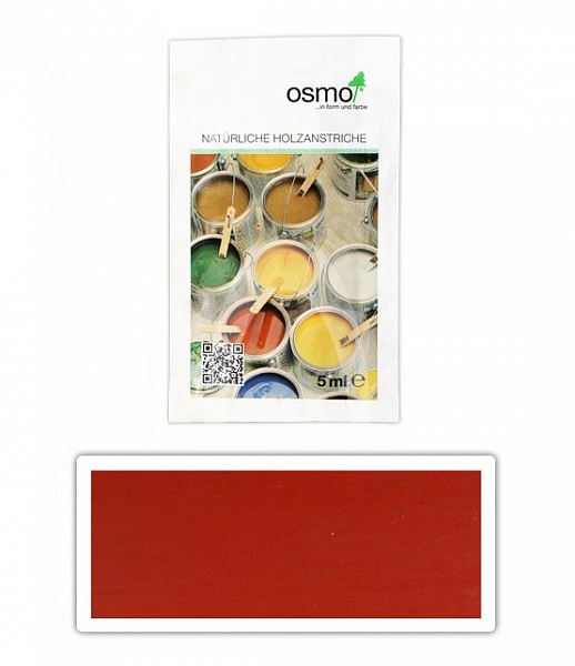 OSMO Selská barva 0.005 l Karmínově červená 2311 vzorek