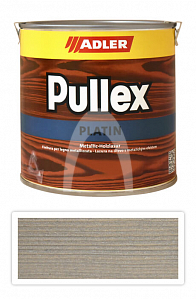 ADLER Pullex Platin - lazura na dřevo pro exteriér 0.75 l Quarzgrau