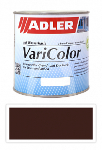 ADLER Varicolor - vodou ředitelná krycí barva univerzál 0.75 l Mahagonová hnědá RAL 8016