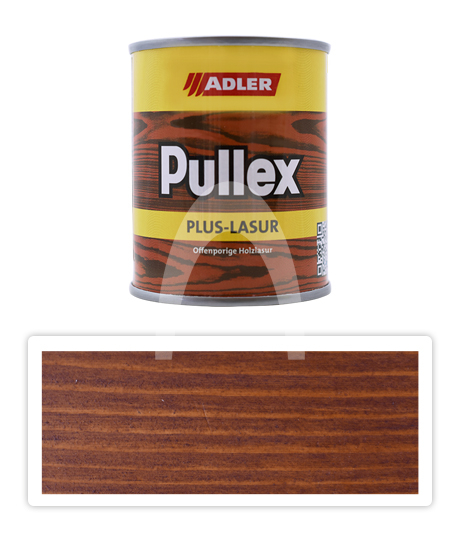 ADLER Pullex Plus Lasur - lazura na ochranu dřeva v exteriéru 0.125 l Kaštan 50420