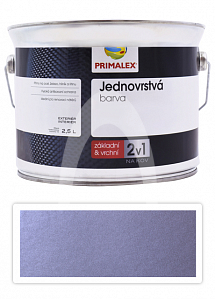 PRIMALEX 2v1 - syntetická antikorozní barva na kov 2.5 l Stříbrná