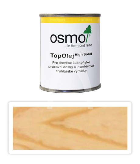 OSMO Top olej na nábytek a kuchyňské desky 0.125 l Bezbarvý mat 3058