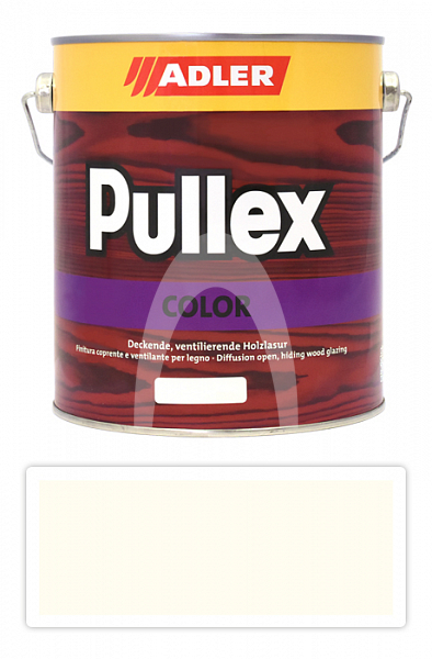 ADLER Pullex Color - krycí barva na dřevo 2.5 l Cremeweiss / Krémová RAL 9001