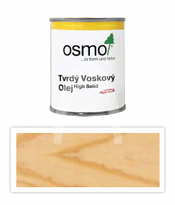 OSMO Tvrdý voskový olej pro interiéry 0.125 l Hedvábný polomat 3032