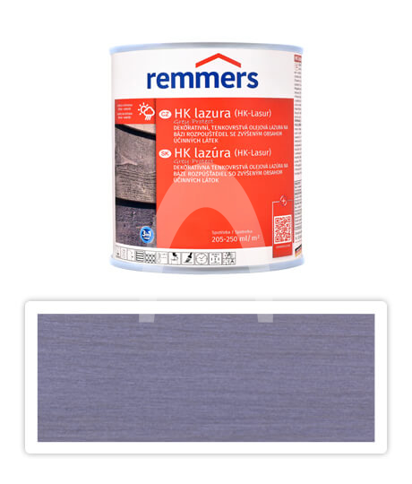 REMMERS HK lazura Grey Protect - ochranná lazura na dřevo pro exteriér 0.1 l Platingrau FT 26788