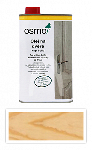 OSMO Olej na dveře 1 l Bezbarvý hedvábný polomat 3060