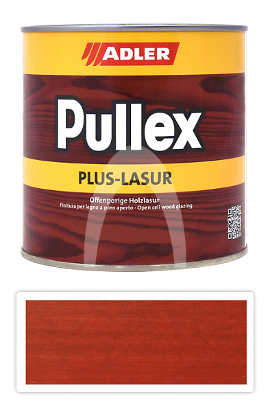 ADLER Pullex Plus Lasur - lazura na ochranu dřeva v exteriéru 0.75 l Feuerdrache LW 03/1