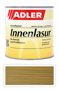 ADLER Innenlasur - vodou ředitelná lazura na dřevo pro interiéry 0.75 l Basalt LW 12/2
