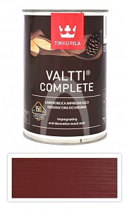 TIKKURILA Valtti Complete - matná tenkovrstvá lazura s ochranou proti UV záření 0.9 l Varvikko 5058