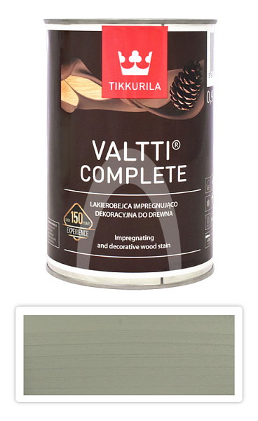 TIKKURILA Valtti Complete - matná tenkovrstvá lazura s ochranou proti UV záření 0.9 l Tuohi 5062
