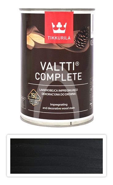 TIKKURILA Valtti Complete - matná tenkovrstvá lazura s ochranou proti UV záření 0.9 l Kuusi 5079