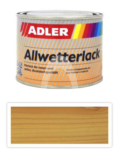 ADLER Allwetterlack - lodní lak z umělé pryskyřice 0.375 l Bezbarvý lesk 50020