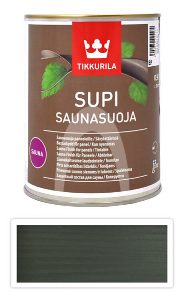 TIKKURILA Supi Sauna Finish - akrylátový lak do sauny 0.9 l Lehti 5066