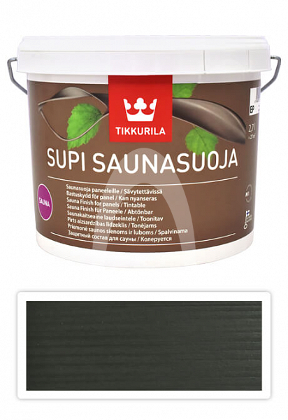 TIKKURILA Supi Sauna Finish - akrylátový lak do sauny 2.7 l Lieko 5067
