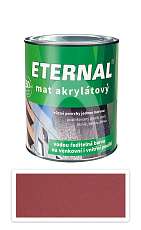 ETERNAL Mat akrylátový - vodou ředitelná barva 0.7 l Červenohnědá 07