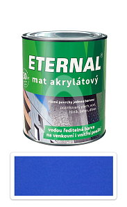 ETERNAL Mat akrylátový - vodou ředitelná barva 0.7 l Modrá 016