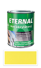 ETERNAL Mat akrylátový - vodou ředitelná barva 0.7 l Světle žlutá 07