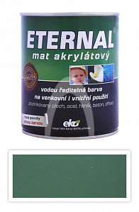 ETERNAL Mat akrylátový - vodou ředitelná barva 0.7 l Zelená 06