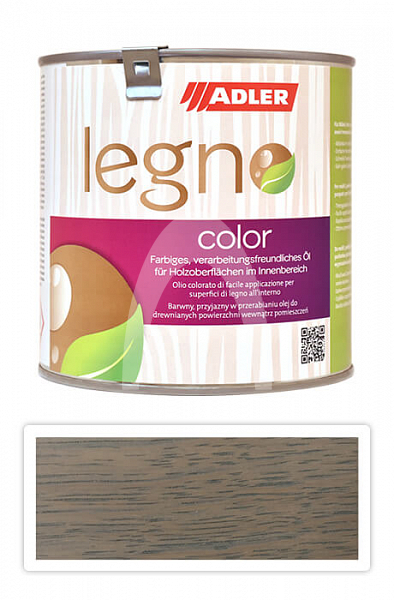 ADLER Legno Color - zbarvující olej pro ošetření dřevin 0.75 l SK 26