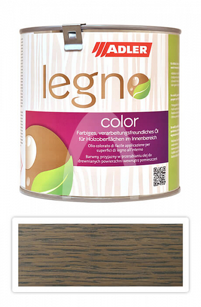 ADLER Legno Color - zbarvující olej pro ošetření dřevin 0.75 l SK 27 