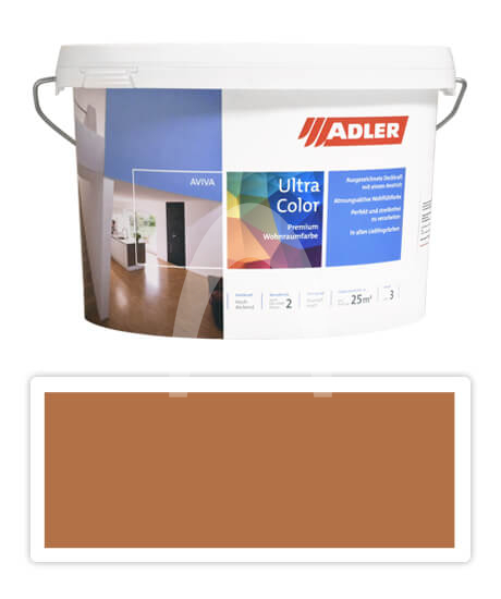 Adler Aviva Ultra Color - malířská barva na stěny v interiéru 3 l Steinrötel AS 10/5