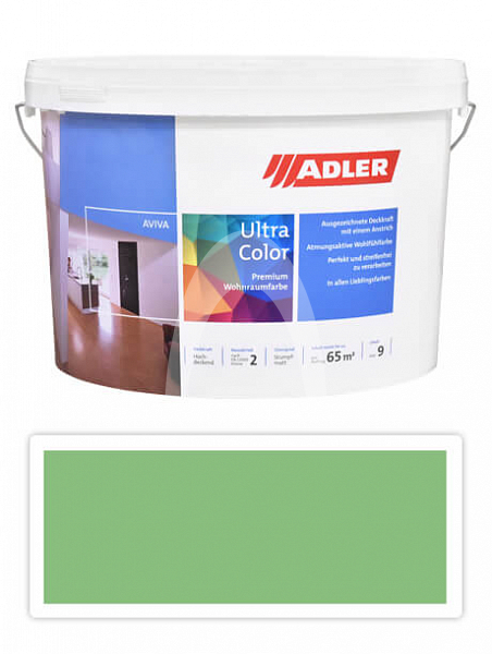 Adler Aviva Ultra Color - malířská barva na stěny v interiéru 9 l Gipfelbuch AS 19/5