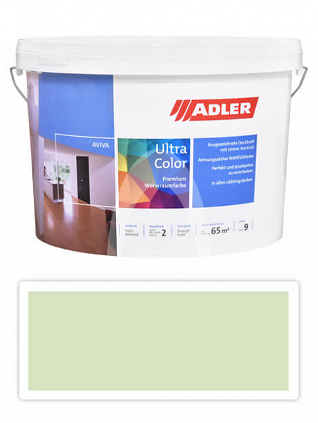 Adler Aviva Ultra Color - malířská barva na stěny v interiéru 9 l Mundart AS 19/1