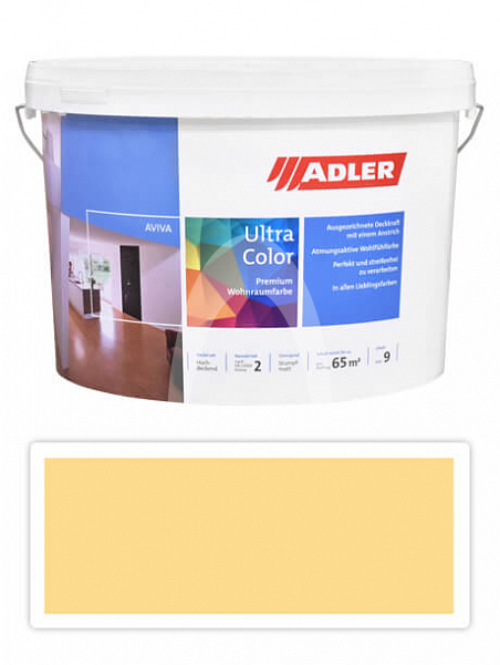 Adler Aviva Ultra Color - malířská barva na stěny v interiéru 9 l Stieglitz AS 07/3