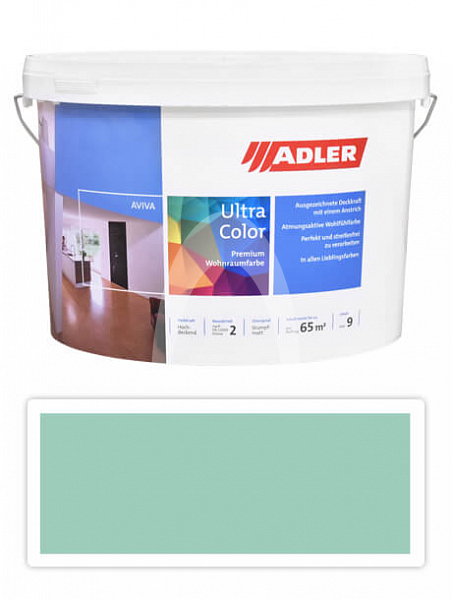 Adler Aviva Ultra Color - malířská barva na stěny v interiéru 9 l Wanderkarte AS 18/2