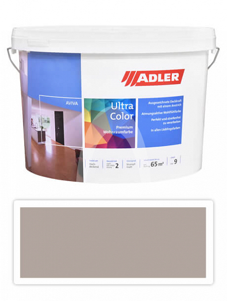 Adler Aviva Ultra Color - malířská barva na stěny v interiéru 9 l Wildkatze AS 03/1