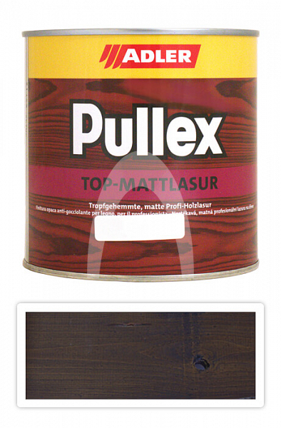 ADLER Pullex Top Mattlasur - tenkovrstvá matná lazura pro exteriéry 0.75 l Palisandr