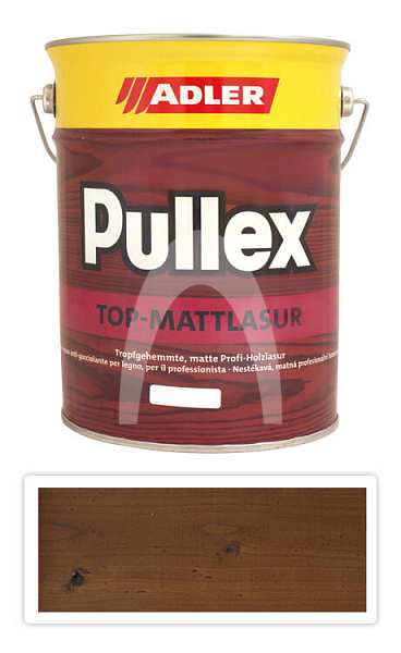 ADLER Pullex Top Mattlasur - tenkovrstvá matná lazura pro exteriéry 4.5 l Ořech