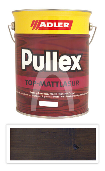 ADLER Pullex Top Mattlasur - tenkovrstvá matná lazura pro exteriéry 4.5 l Palisandr