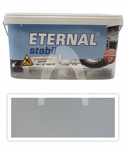ETERNAL Stabil - vodou ředitelná barva na betonové podlahy 5 l Světle šedá 02