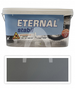 ETERNAL Stabil - vodou ředitelná barva na betonové podlahy 5 l Šedá 04