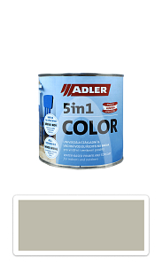 ADLER 5in1 Color - univerzální vodou ředitelná barva 0.75 l Kieselgrau / Štěrková šedá RAL 7032
