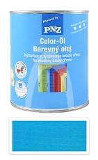 PNZ Barevný olej 0.75 l Křišťálově modrý