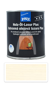 PNZ Ochranná olejová lazura Plus 0.75 l Bílý