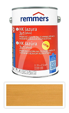REMMERS HK lazura 3v1 Plus - ochranná lazura na dřevo pro exteriér 2.5 l Dub světlý