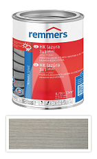 REMMERS HK lazura Grey Protect Plus - ochranná lazura na dřevo pro exteriér 0.75 l Stříbřitě šedá